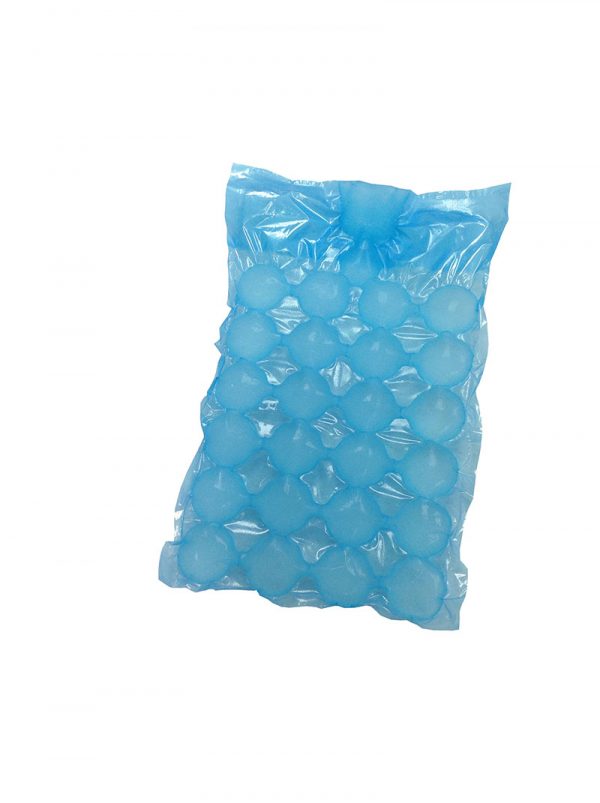 Transparent Poly Cold Seal Packaging Cubes Plastic Ice Cube Bags